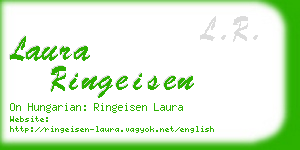 laura ringeisen business card